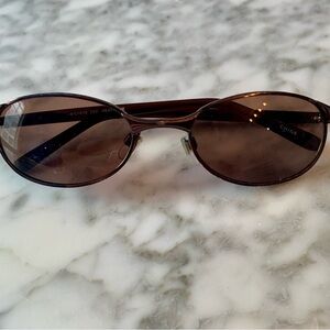 Heatwave Sunglasses WS1010 200 Silver Frame Dark Brwn Lenses Cat No 2